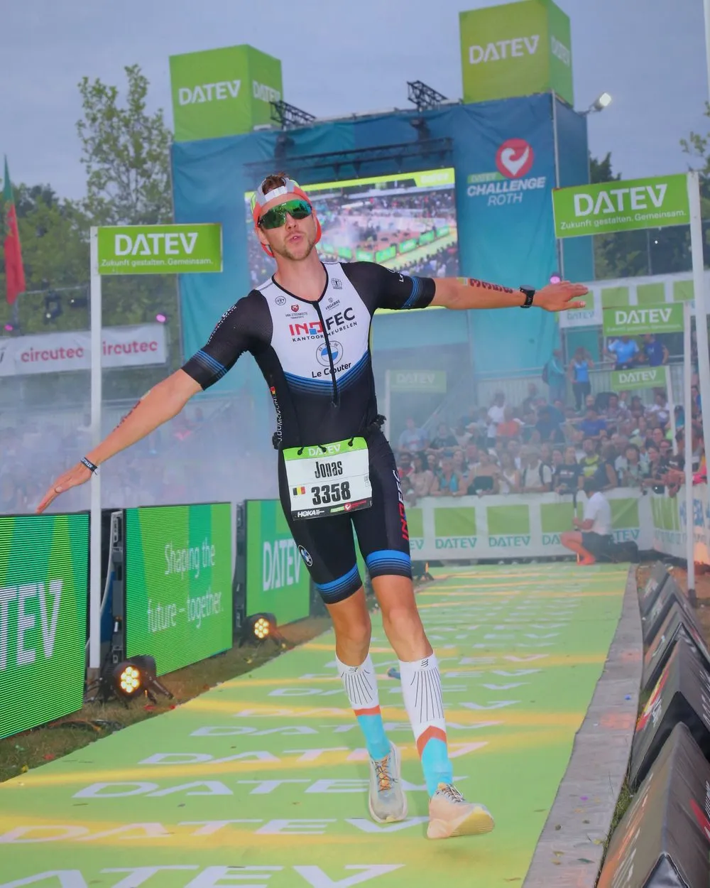 Jonas finisht Challenge Roth, zijn eerste volledige afstand
