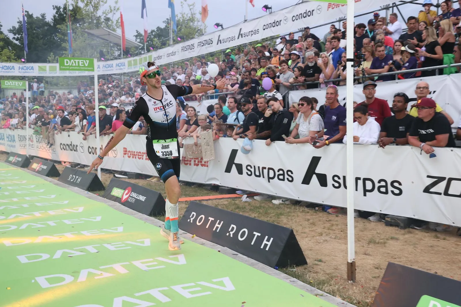 Finish van Challenge Roth